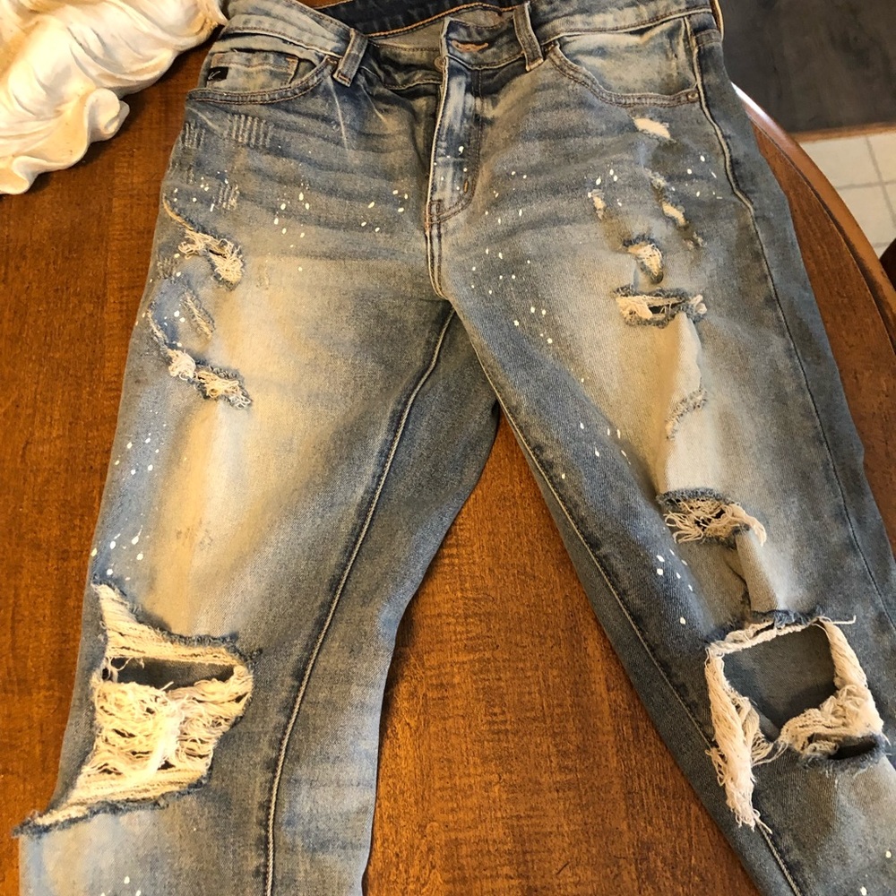 Kancan distressed jeans